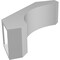Ekena Millwork 5 1/2-in. W x 16-in. D x 16-in. H Legacy Architectural Grade PVC Knee Brace BRCP055X16X16LEC - alternate 6